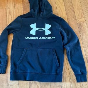 Under Armour Cold Gear fitted hooded sweatshirt